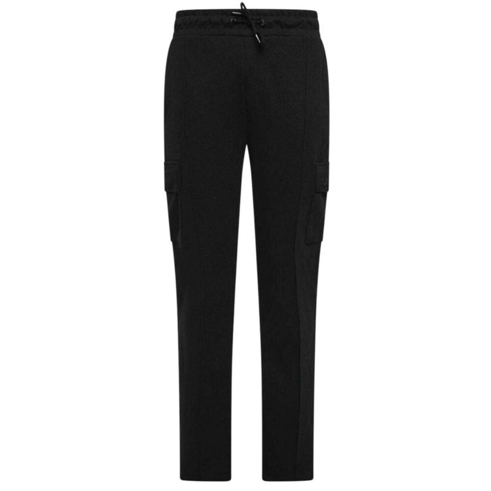 Duck and Cover Mens Optimus Combat Straight Leg Joggers / Black